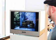 Digital Signage LCD Video Wall Advertising Transparent Touch Screen Monitor Showcase Box